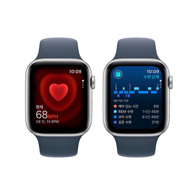 Apple 워치 SE 2세대 2023년형 GPS 40mm (실버 알루미늄)